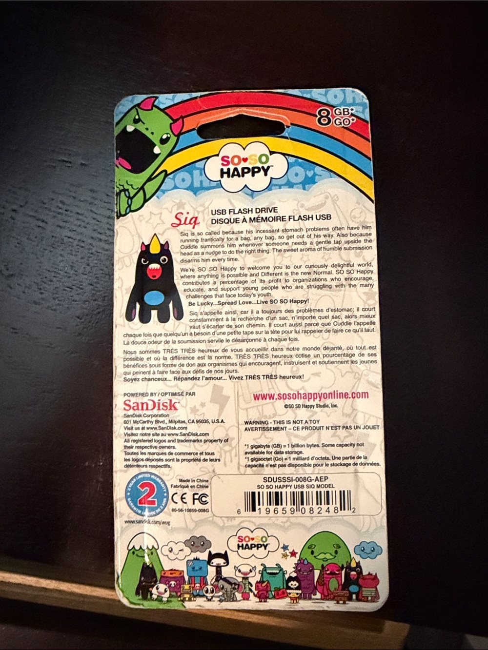 Sig so so happy USB Flash Drive - Picture 2 of 2